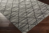 Artistic Weavers Sutton Madeline Onyx Black/Charcoal Area Rug Corner Shot