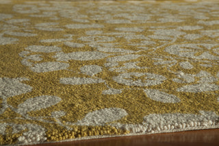 Momeni Suzani Hook SZI-4 Gold Area Rug Closeup