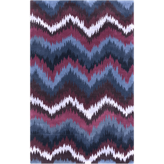 Surya Swank SWA-1004 Navy Area Rug 5' x 8'