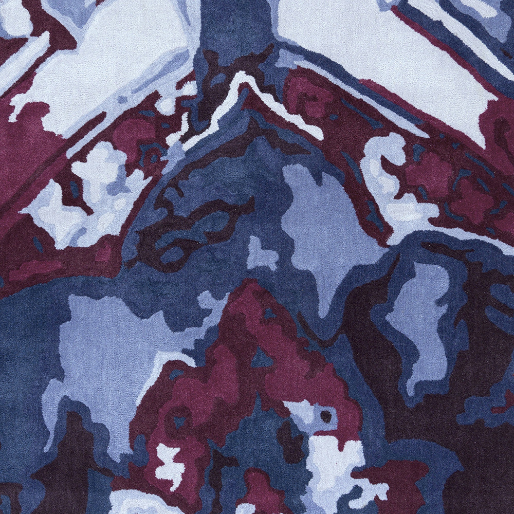 Surya Swank SWA-1005 Navy Hand Tufted Area Rug Sample Swatch