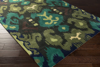 Surya Swank SWA-1007 Forest Area Rug 5x8 Corner