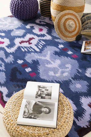 Surya Swank SWA-1011 Navy Hand Tufted Area Rug 