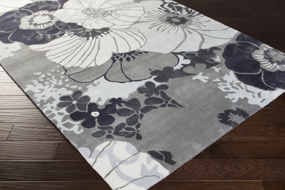 Surya Swank SWA-1012 Area Rug 5x8 Corner Feature
