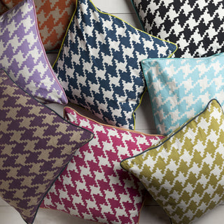 Surya Houndstooth Hues of SY-035 Pillow 