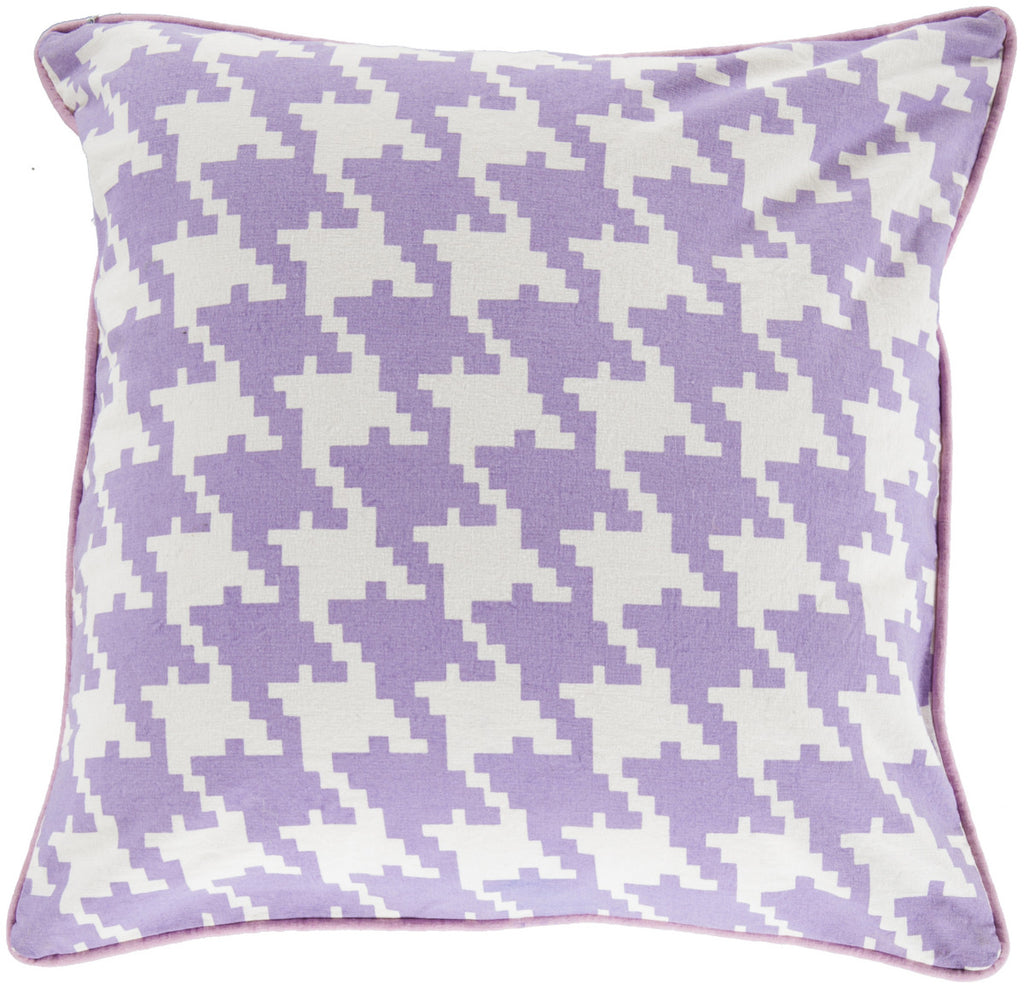 Surya Houndstooth Hues of SY-036 Pillow 18 X 18 X 4 Poly filled