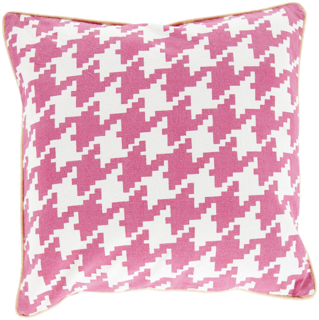 Surya Houndstooth Hues of SY-037 Pillow 20 X 20 X 5 Poly filled