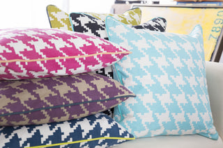 Surya Houndstooth Hues of SY-038 Pillow 