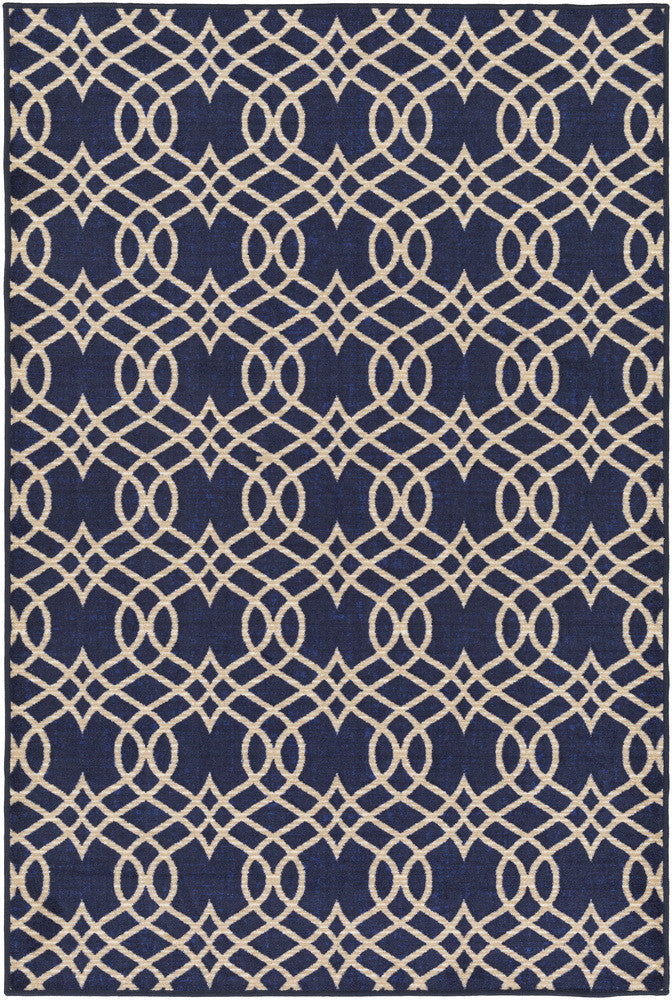 Surya Sonya SYA-1000 Blue/Brown Area Rug main image