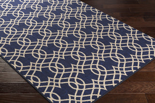 Surya Sonya SYA-1000 Blue/Brown Area Rug Closeup