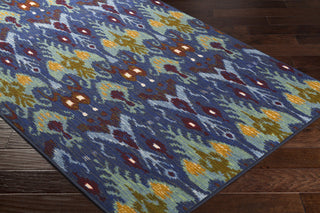 Surya Sonya SYA-1005 Blue/Grey Area Rug Closeup