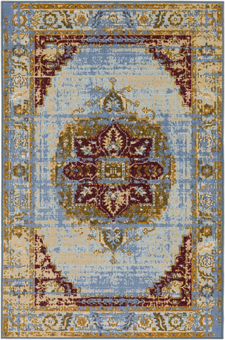 Surya Sonya SYA-1011 Neutral/Blue Area Rug main image