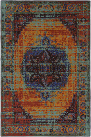 Surya Sonya SYA-1012 Blue/Orange Area Rug main image