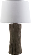 Surya Sycamore SYC-415 White Lamp Table Lamp