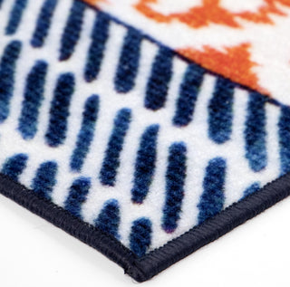 Orian Rugs Symmetry Engel Multi Area Rug Corner Image