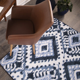 Orian Rugs Symmetry Ravine Gunmetal Area Rug 