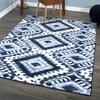 Orian Rugs Symmetry Ravine Gunmetal Area Rug Lifestyle Image Feature