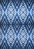 Orian Rugs Symmetry Shibori Dark Blue Area Rug main image