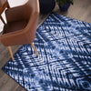 Orian Rugs Symmetry Shibori Dark Blue Area Rug  Feature