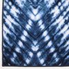 Orian Rugs Symmetry Shibori Dark Blue Area Rug Close up