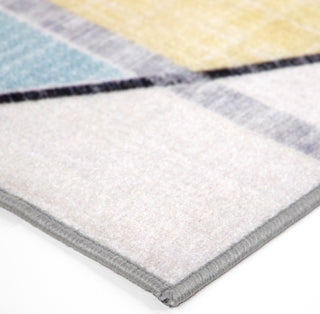 Orian Rugs Symmetry Vogle Mineral Area Rug Corner Image