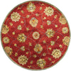 KAS Syriana 6003 Red Allover Kashan Hand Tufted Area Rug 