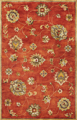 KAS Syriana 6008 Sienna Allover Mahal Hand Tufted Area Rug