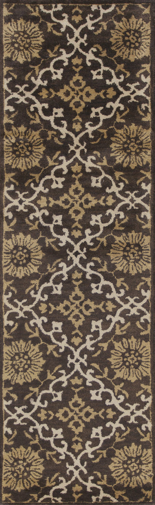 KAS Syriana 6023 Mocha Artisanal Hand Tufted Area Rug 