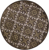 KAS Syriana 6023 Mocha Artisanal Hand Tufted Area Rug 