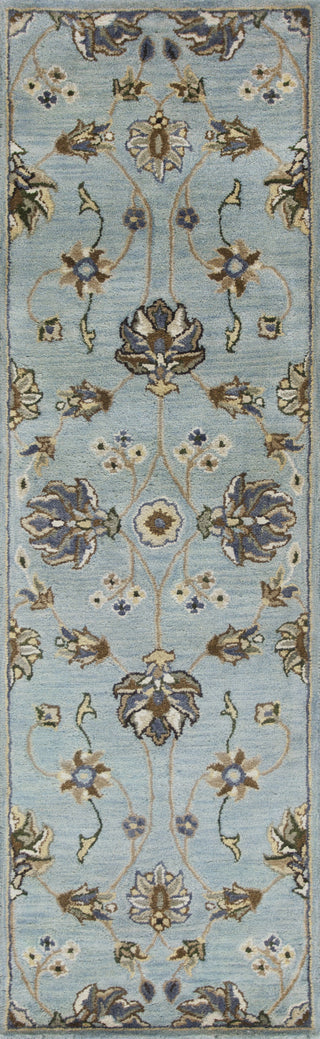 KAS Syriana 6029 Blue Allover Kashia Hand Tufted Area Rug 