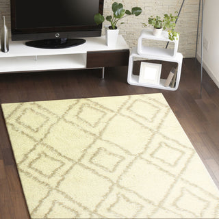 Bashian Tangier T141-HB294 Ivory/Beige Area Rug Room Scene Feature