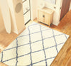 Bashian Tangier T141-HB295 Ivory/Blue Area Rug Room Scene Feature
