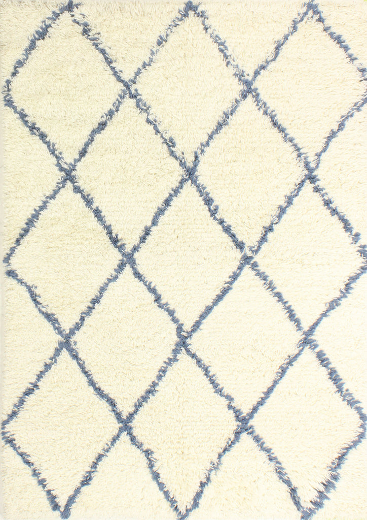 Bashian Tangier T141-HB295 Ivory/Blue Area Rug main image