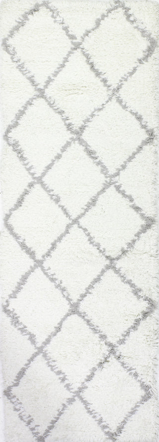 Bashian Tangier T141-HB290 Ivory/Grey Area Rug Runner