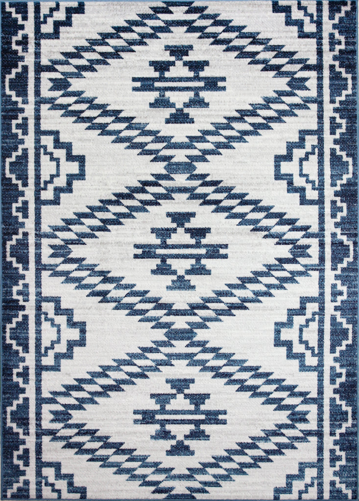 Bashian Torino T143-TOR504 Beige/Blue Area Rug