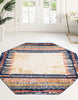 Unique Loom Tagine T-TAGN4 Multi Area Rug Octagon Lifestyle Image Feature