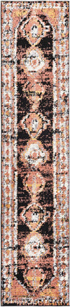 Unique Loom Tagine T-TAGN6 Terracotta Area Rug Runner Top-down Image