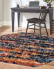 Unique Loom Tagine T-TAGN8 Multi Area Rug Octagon Lifestyle Image Feature