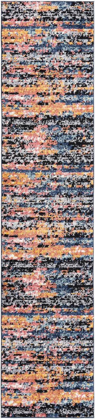 Unique Loom Tagine T-TAGN8 Multi Area Rug Runner Top-down Image