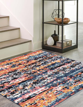 Unique Loom Tagine T-TAGN8 Multi Area Rug Square Lifestyle Image