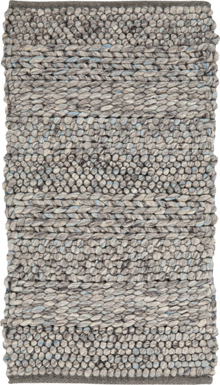 Surya Tahoe TAH-3710 Silver Gray Pale Blue Medium White Area Rug main image