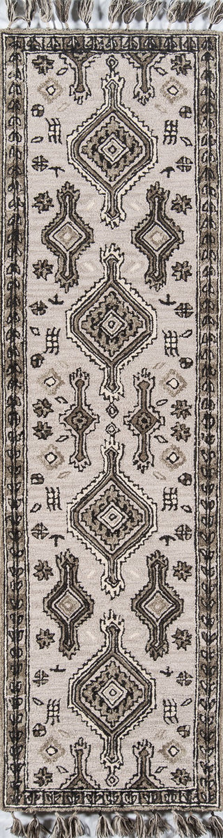 Momeni Tahoe TA-03 Grey Area Rug Runner Image