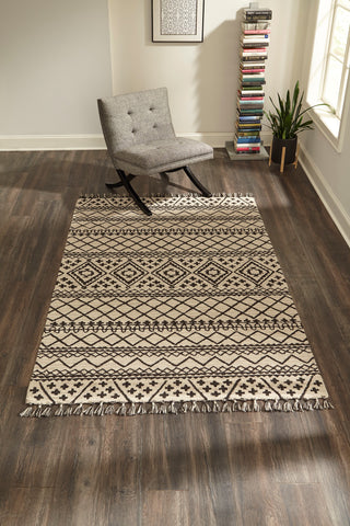 Momeni Tahoe TA-05 Grey Area Rug Room Image Feature