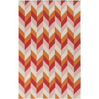 Surya Talitha TAL-1001 Burnt Orange Area Rug by Peter Som 5' x 8'