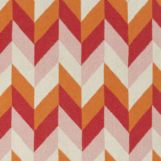 Surya Talitha TAL-1001 Burnt Orange Hand Woven Area Rug by Peter Som Sample Swatch