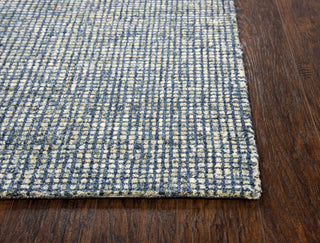 Rizzy Talbot TAL101 Blue Area Rug Corner Image