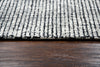 Rizzy Talbot TAL102 Black Area Rug Runner Image