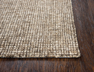 Rizzy Talbot TAL105 Brown Area Rug Corner Image