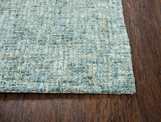 Rizzy Talbot TAL107 Teal Area Rug Corner Image