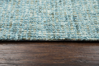 Rizzy Talbot TAL107 Teal Area Rug Edge 