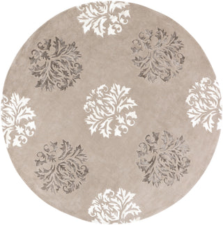 Surya Tamira TAM-1041 Taupe Area Rug 8' Round